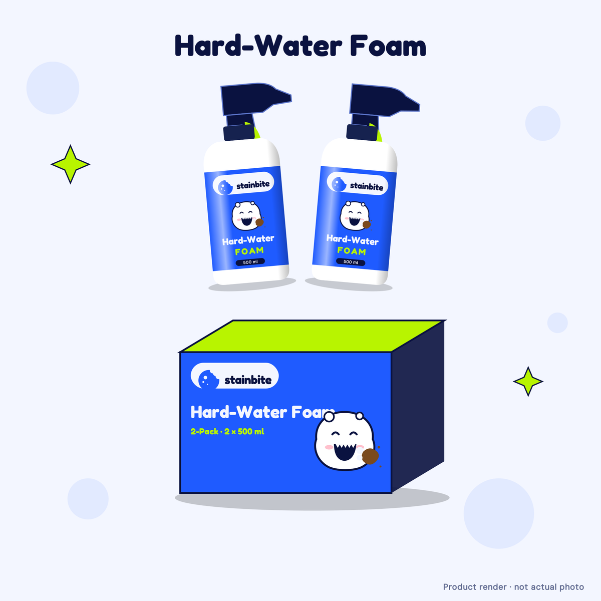 Hard-Water Foam: Pack shot